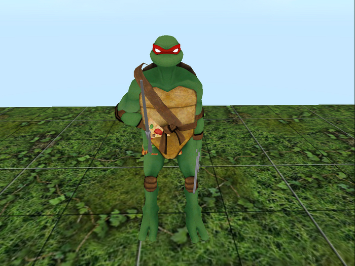 power rangers in space ninja turtle Raphael avatar