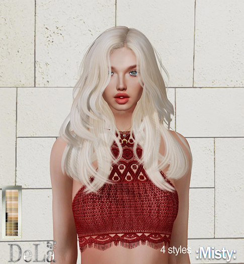 =DeLa*= Mesh Hair "Misty" Blondes