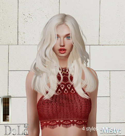 =DeLa*= Mesh Hair "Misty" Browns