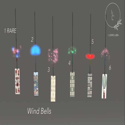 01 ILL wind bell RARE
