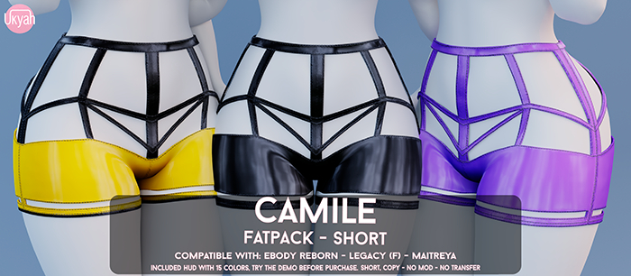 ~UKYAH~ Camile Short - Unpack 