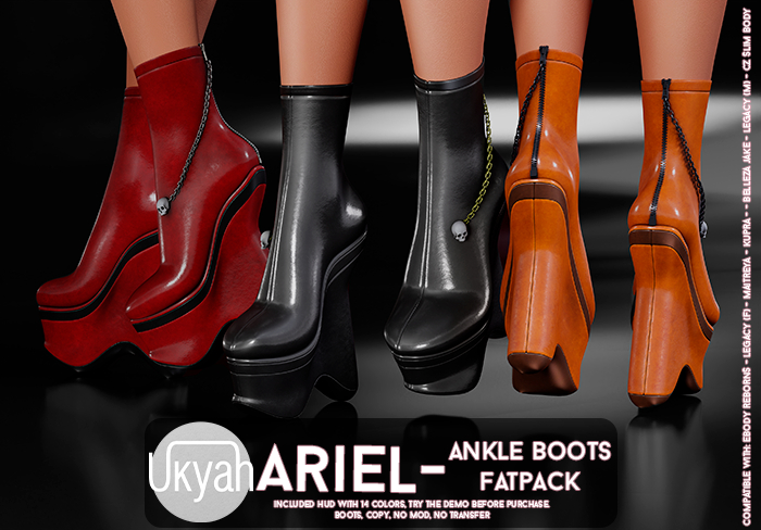 ~UKYAH~ Ariel Ankle Boot - DEMO (Unpack)