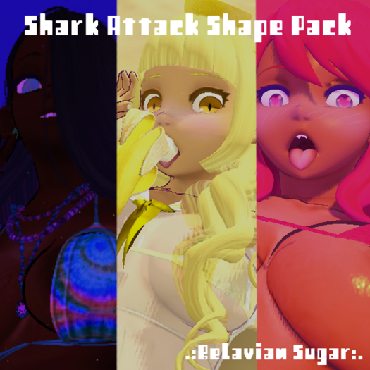 [.:BS:.] SHARK ATTACK SHAPE PACK