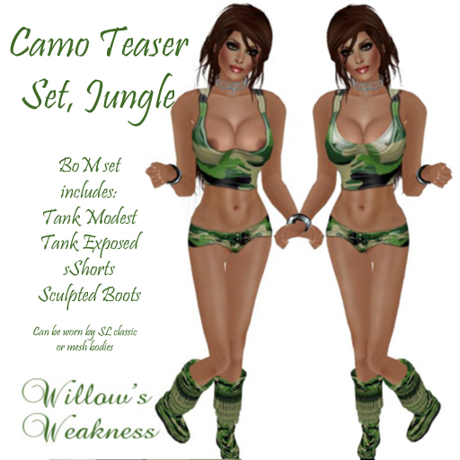 Camo Teaser Set, Jungle