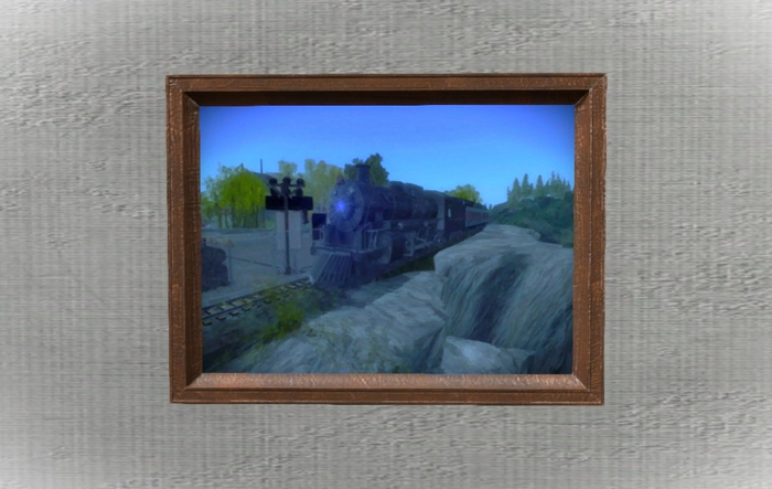 THE OLD TRAIN - SL PICS ART