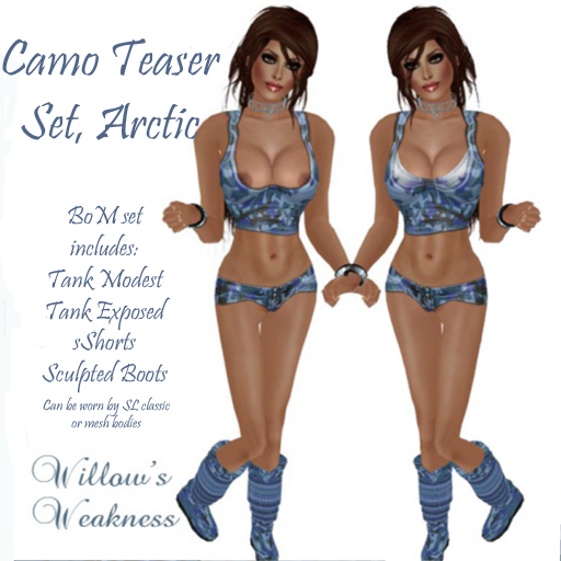 Camo Teaser Set, Arctic