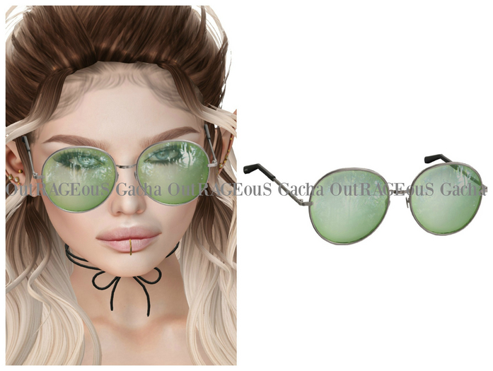 `M.BIRDIE / Marcia Look -Sunglasses4 - forest green