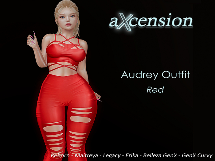 aX: Audrey Outfit Red
