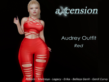 aX: Audrey Outfit Red