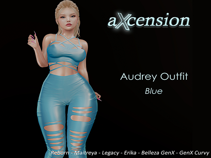 aX: Audrey Outfit Blue