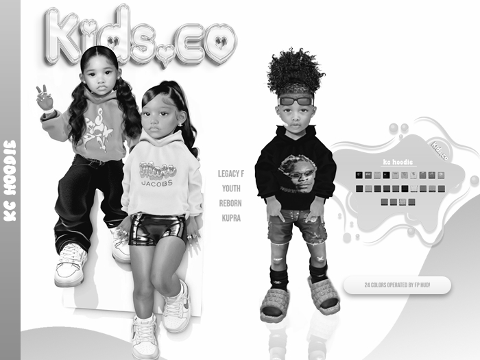 KIDS.Co ~ 'KC Hoodie" DEMO 