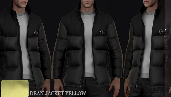 [GL - inc.] - Dean jacket YELLOW