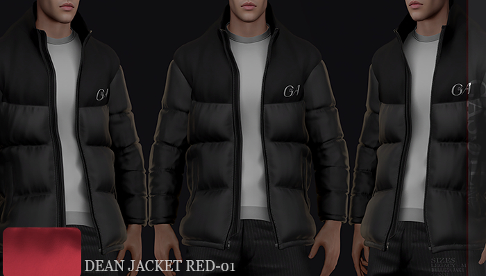 [GL - inc.] - Dean jacket RED-01