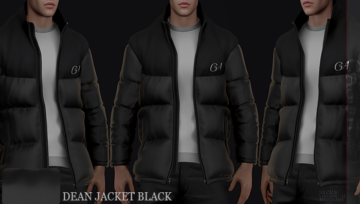 [GL - inc.] - Dean jacket BLACK