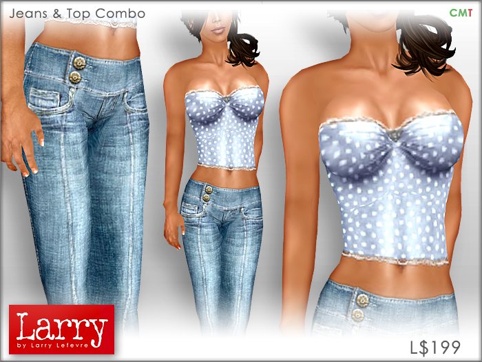 LARRY - Jeans & Top Combo 01