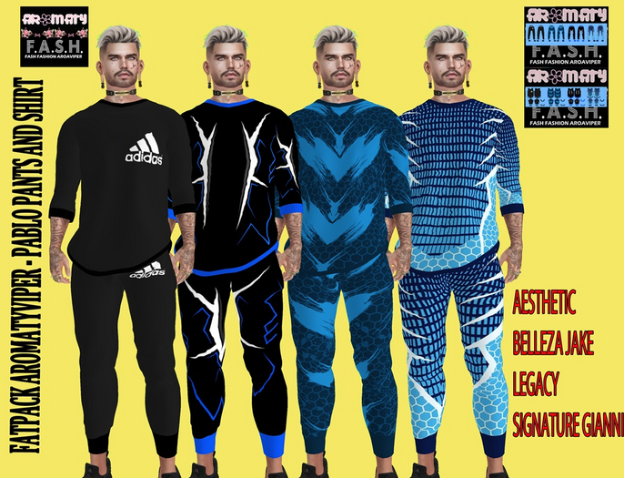 FATPACK AROMATYVIPER - PABLO PANTS AND SHIRT