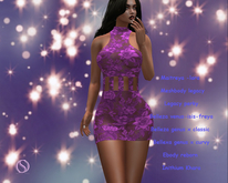 Originality styling Cindy dress chantilly pink