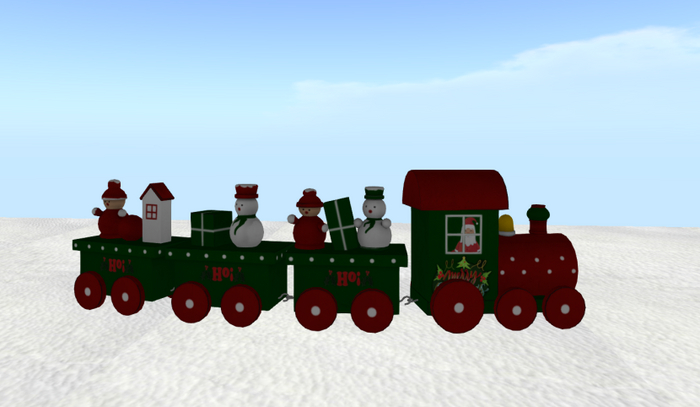 22 wood little train