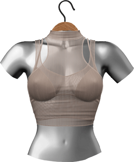 RIOT / Aneesa Crop - Taupe