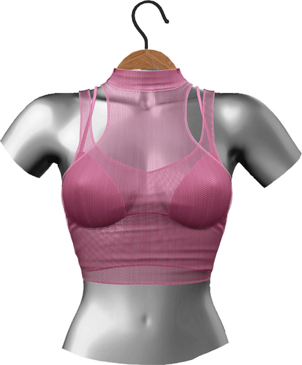 RIOT / Aneesa Crop - Sangria