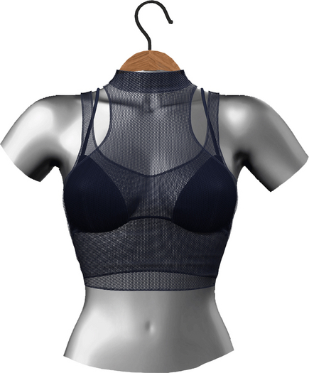 RIOT / Aneesa Crop - Prussian