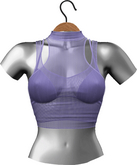 RIOT / Aneesa Crop - Lilac