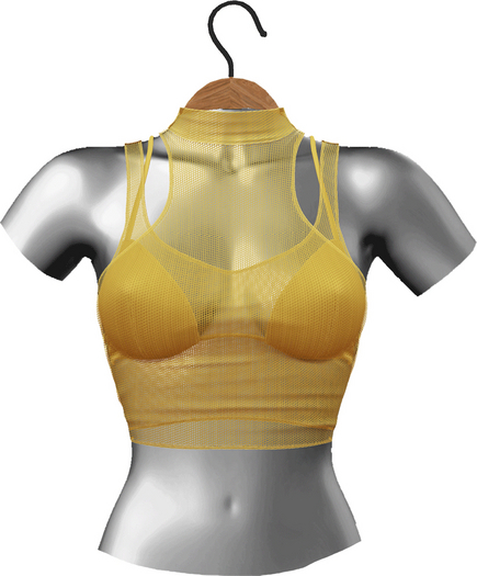 RIOT / Aneesa Crop - Goldenrod