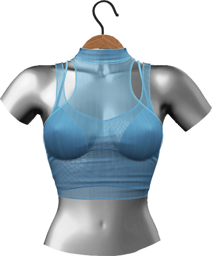 RIOT / Aneesa Crop - Glacier