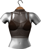 RIOT / Aneesa Crop - Cocoa