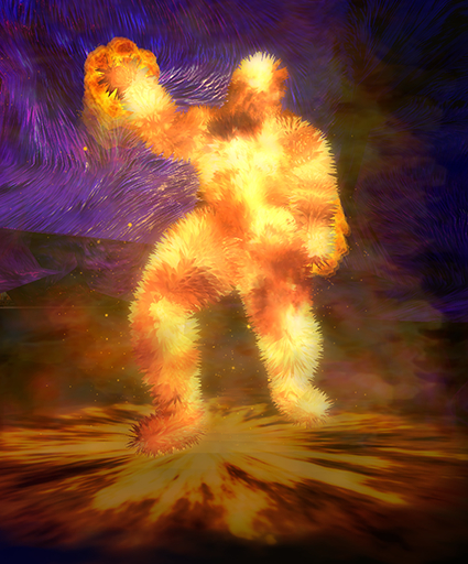 Fire Yeti [Replace Outfit]- Regimade