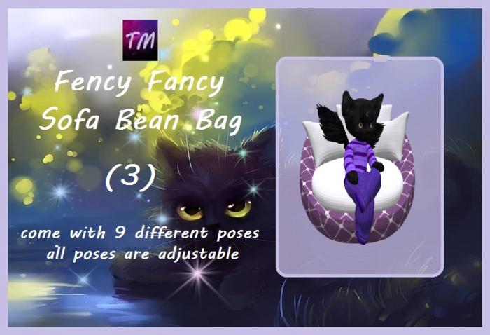 *TM*  Fency Fancy - Sofa Bean Bag (3)
