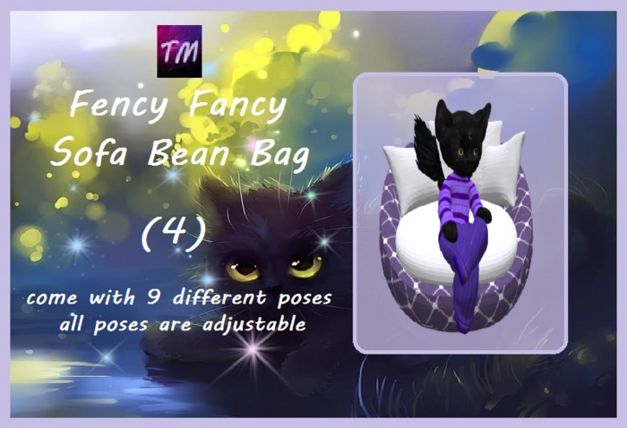 *TM*  Fency Fancy - Sofa Bean Bag (4)