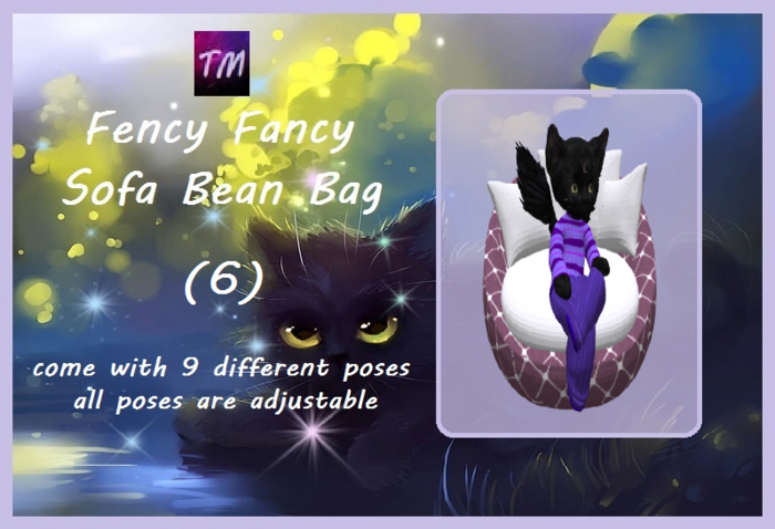 *TM*  Fency Fancy - Sofa Bean Bag (6)