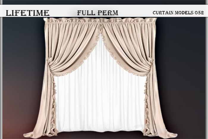 Lifetime Full Perm Curtain Models 052