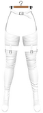 RIOT / Aneesa Chaps - White