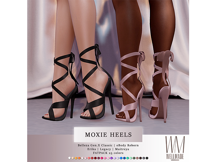 [WellMade] Moxie Heels 