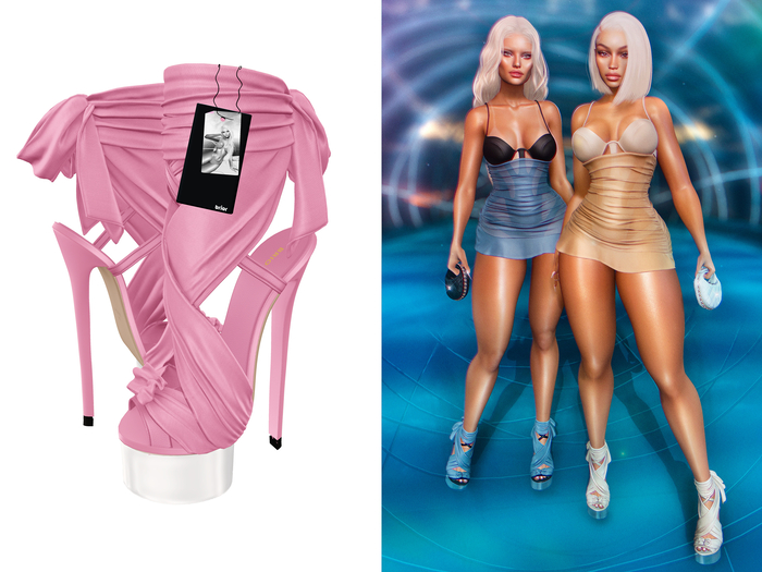 [Brior] Cleo Platforms - (Pink)
