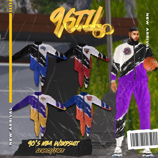 90's Bball Windsuit FATPACK