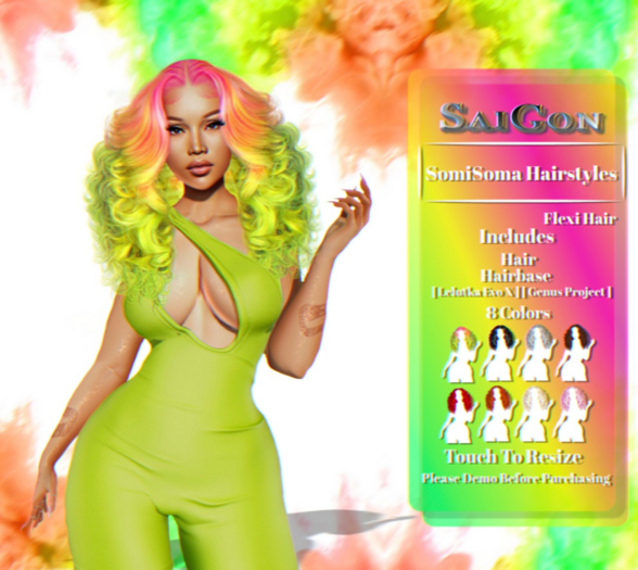 SaiGon - " SomiSoma Hairstyles " PACKS