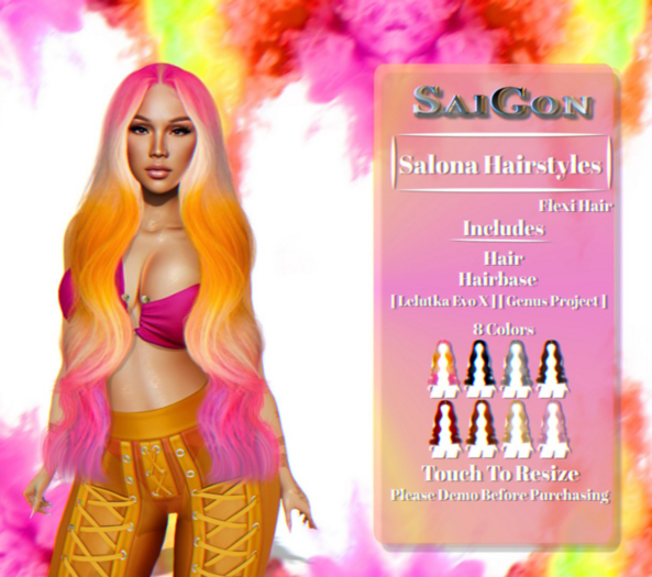 SaiGon - " Salona Hairstyles " PACKS