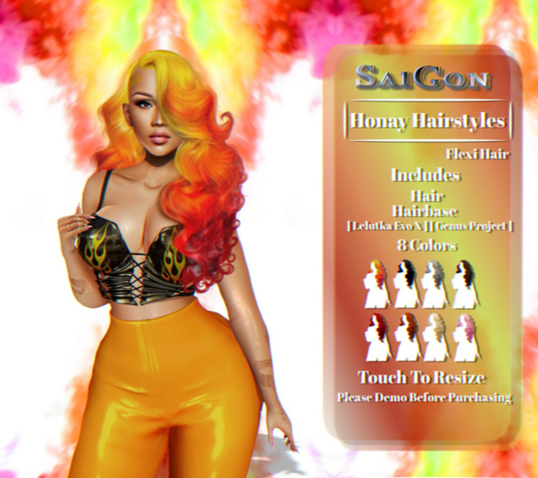 SaiGon - " Honay Hairstyles " PACKS
