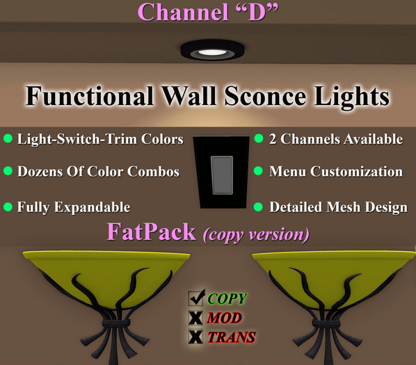 JBE ~ Wall Sconce-Lights (D) (FatPack / COPY)(C-230911)