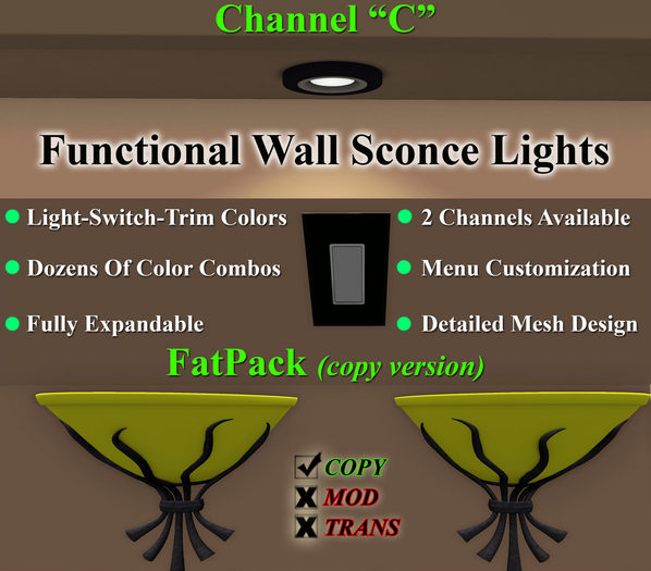 JBE ~ Wall Sconce-Lights (C) (FatPack / COPY)(C-230911)