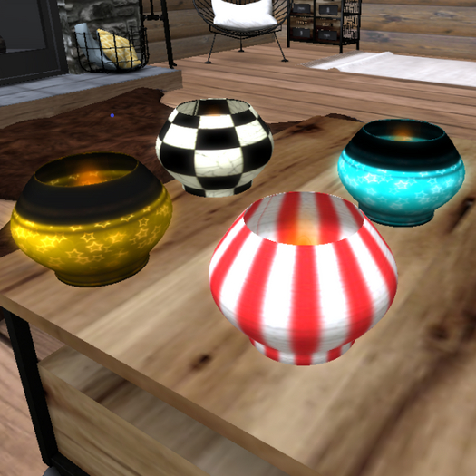 Candle/Vela Luxor 4 (x4 unique designs)