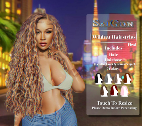 SaiGon - " Wildcat Hairstyles " PACKS