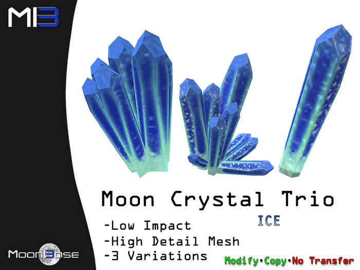 [MB3] Moon Crystal Trio - Ice