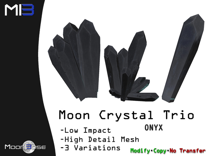 [MB3] Moon Crystal Trio - Onyx