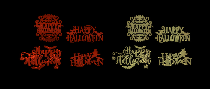 Happy Halloween Sign-Feliz Halloween Letrero