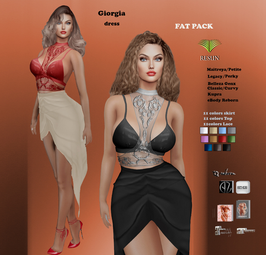 Res_Giorgia dress Fat pack