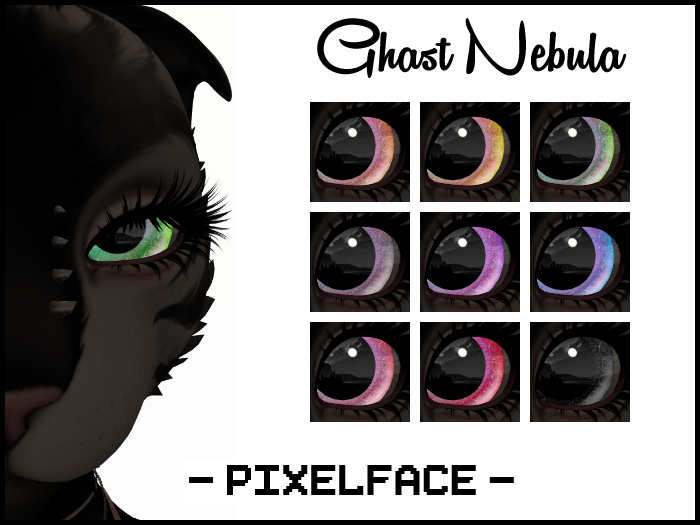 {Pixelface} Ghast Nebula Eyes